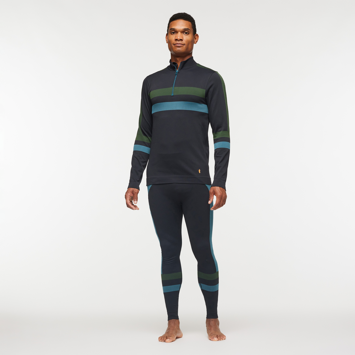 Debajo Seamless Baselayer Quarter-Zip - Men's - Image 2