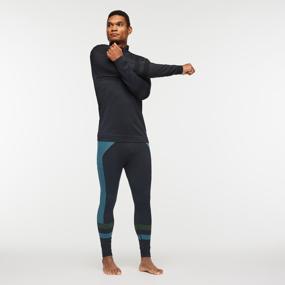 Debajo Seamless Baselayer Quarter-Zip - Men's - Image 2