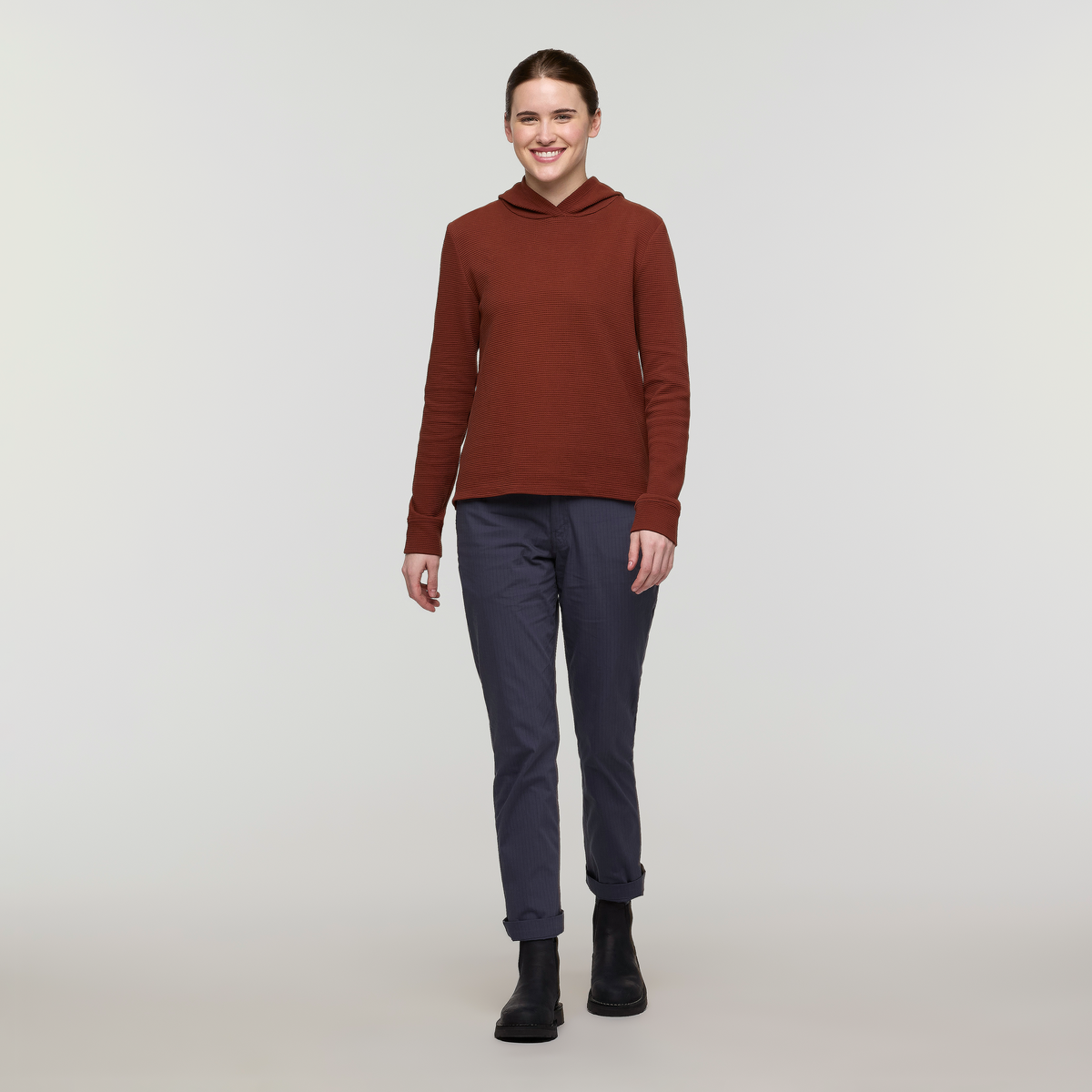 Atajo Long-Sleeve Waffle Hoodie - Women's - Image 2