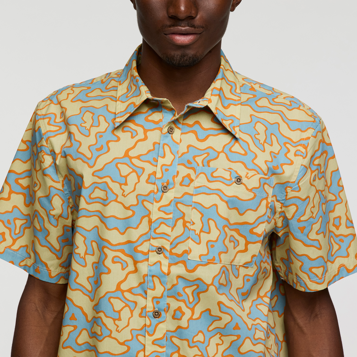 Estival Button Up Shirt - Print - Men's - Image 21